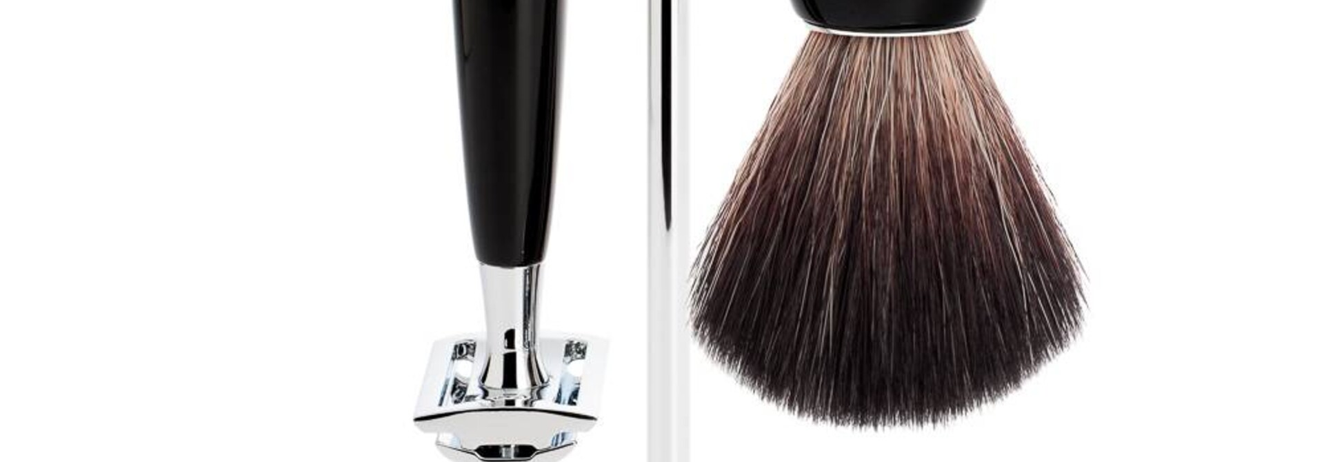 Scheerset Rytmo 3-delig - Zwart - Saf.Razor