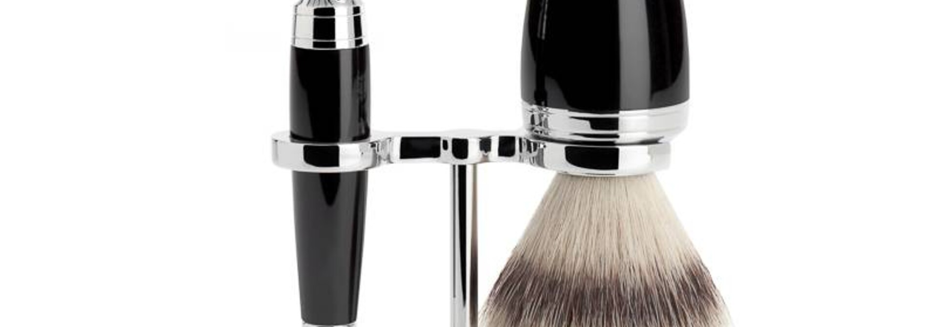 Scheerset Stylo 3-delig - Zwart - Saf.Razor