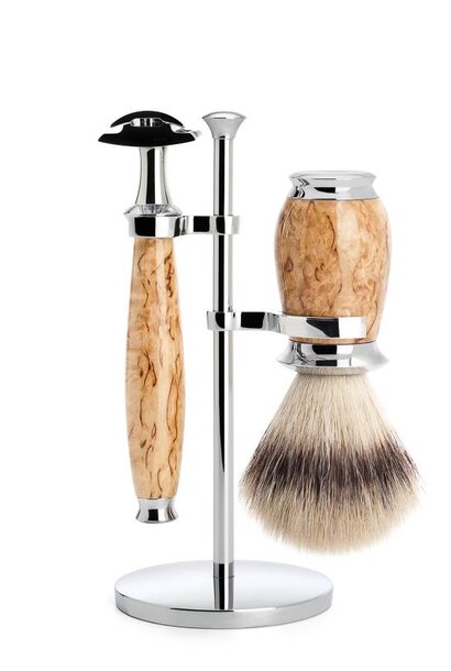 Scheerset Safety razor en Synthetisch haar - Masterbirke