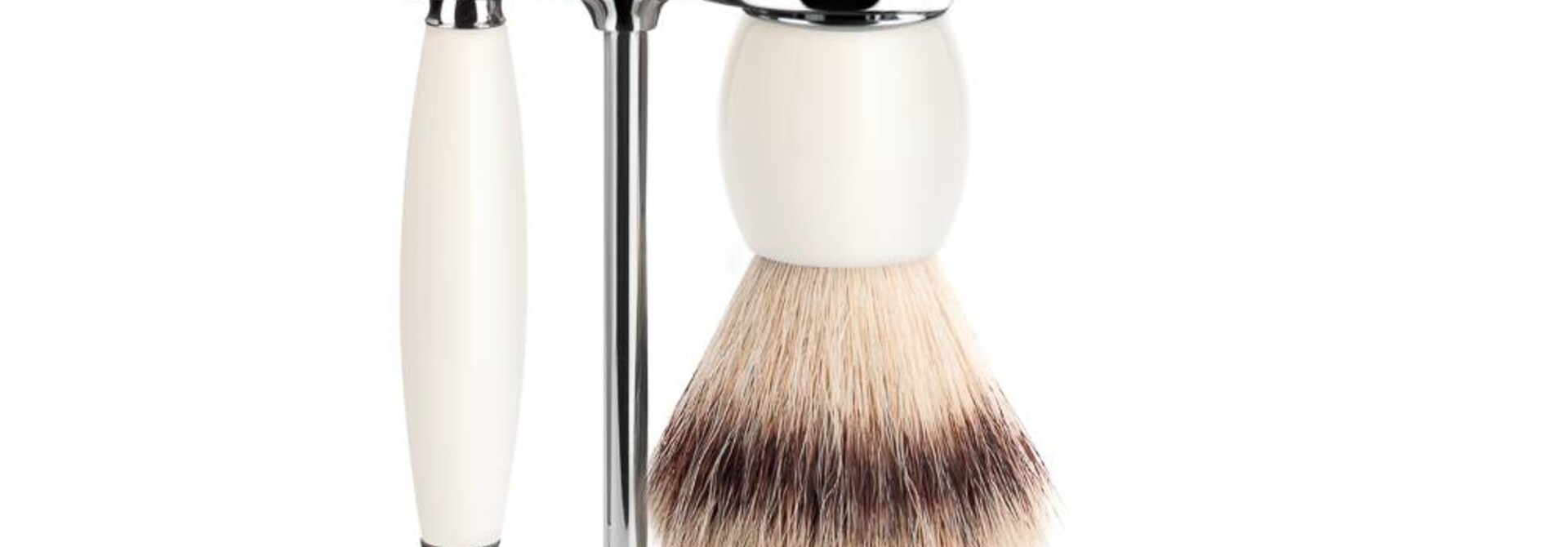 Scheerset Sophist 3-delig - Porselein - Mach3®