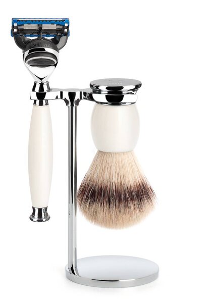 Scheerset Fusion® en Synthetisch haar - Porselein