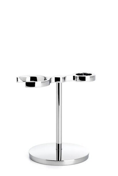 Houder Kwast en Mes Stylo - Chroom