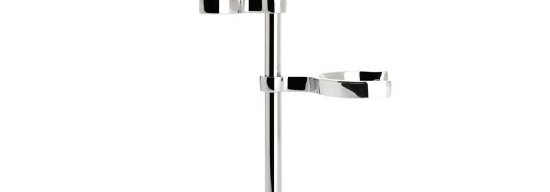 Houder Kwast en Mes Purist - Chroom