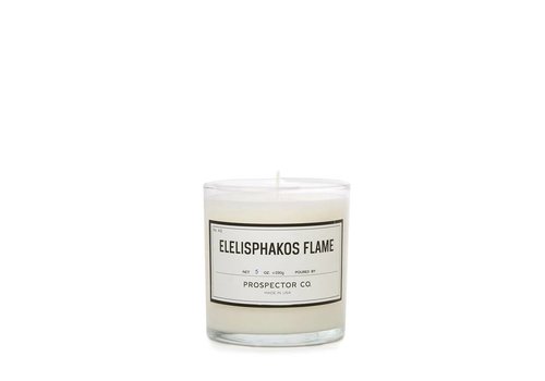 Prospector Co. Candle Eleisphakos Flame 5oz.