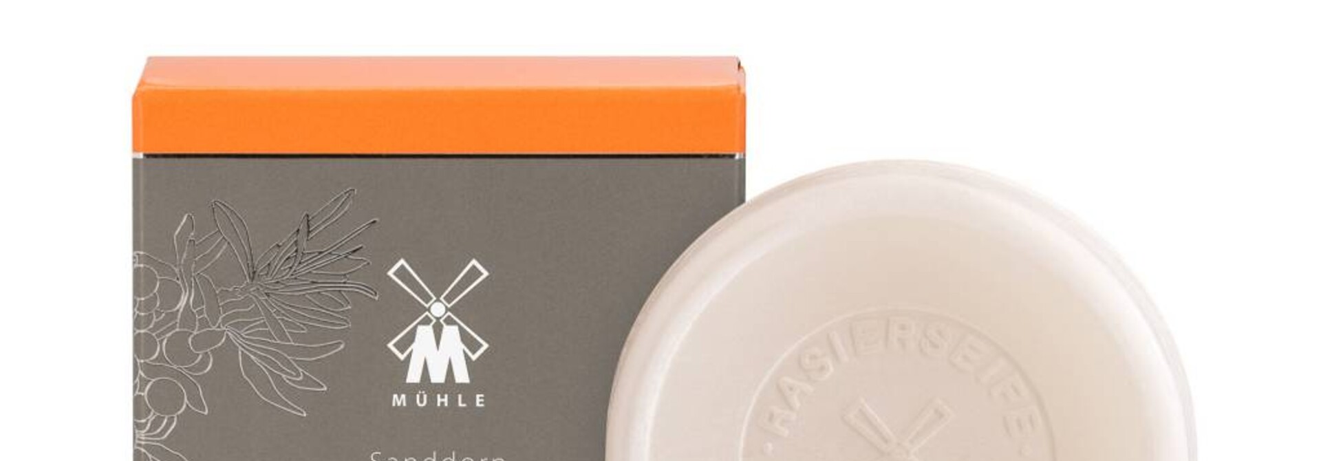 Sea Buckthorn Scheerzeep 65g Navulling