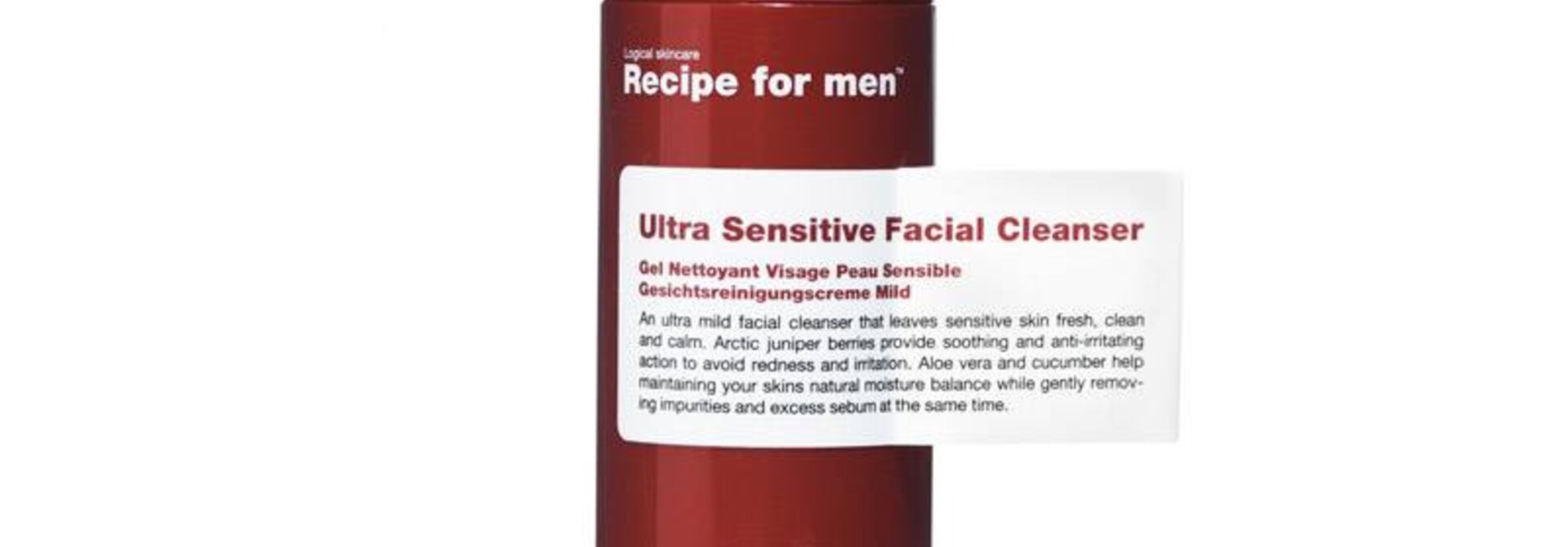 Ultra Sensitive Facial Cleanser 100ml