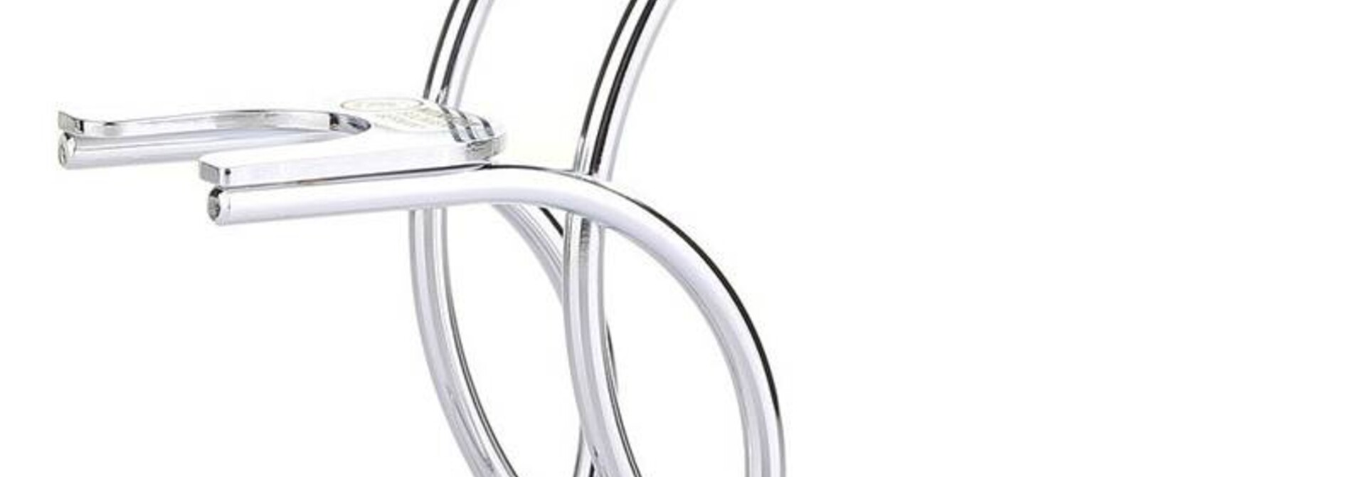 Houder Kwast en Mes - Chroom