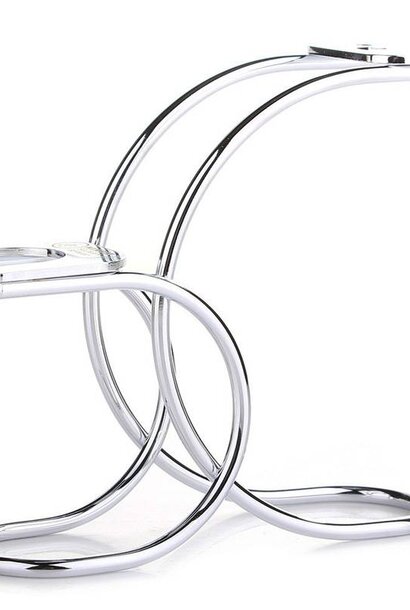 Houder Kwast en Mes - Chroom