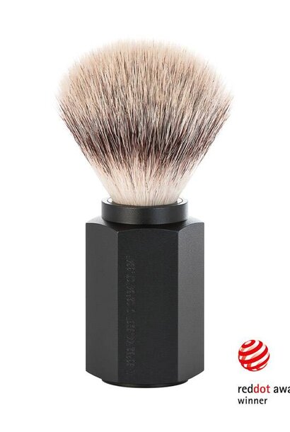 Shaving brush synthetic hair - Graphite