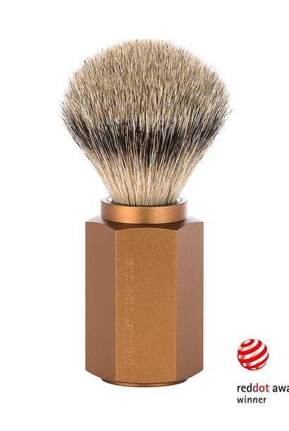 Scheerkwast Silvertip - Bronze