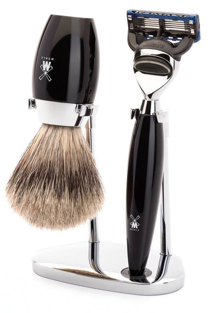 Scheerset Fusion® en Dashaar - Zwart