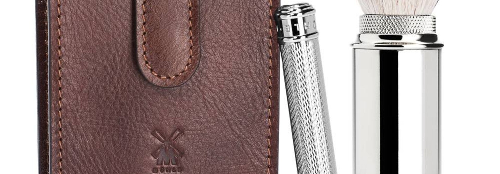 Scheerset Safety Razor Bruin