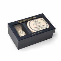 Giftbox scheerkwast en scheercrème St. James