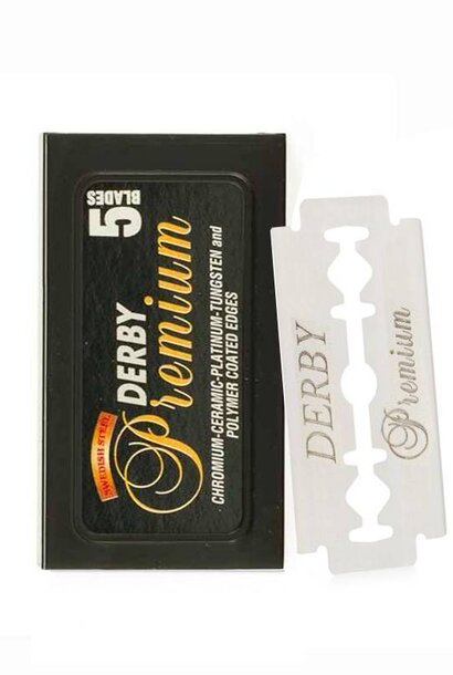 5 Derby Premium Scheermesjes