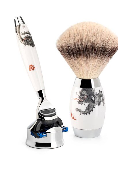 Scheerset Fusion® en Synthetisch haar - Porselein