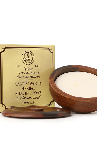 Scheerzeep Sandalwood Wooden Bowl 100g