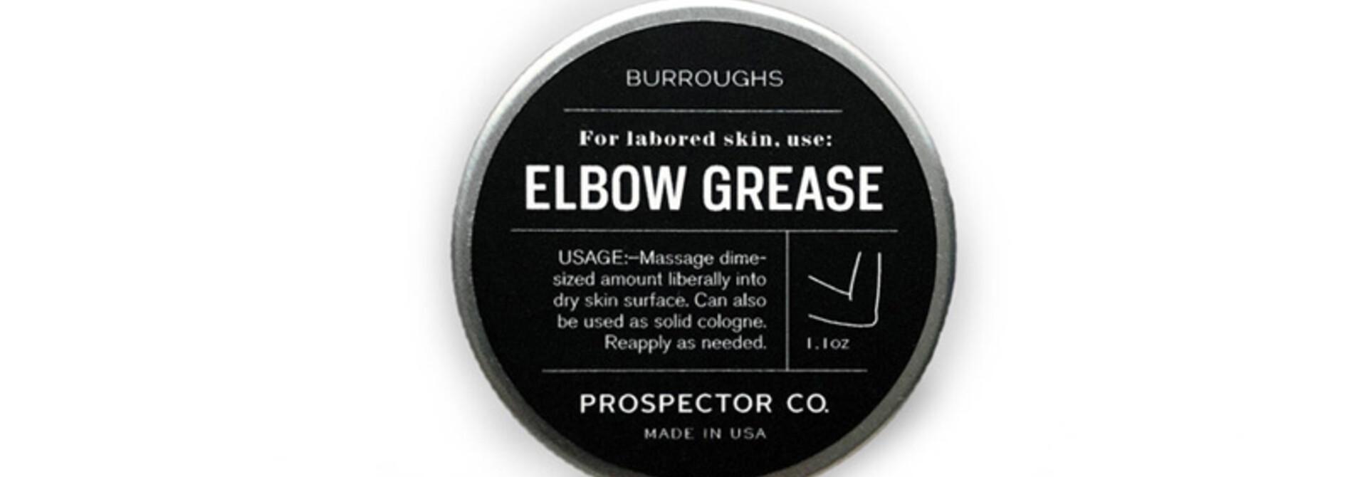 Burroughs Elbow Grease Baardbalsem 1oz.