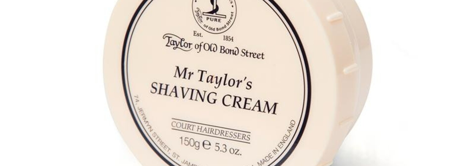 Scheercrème Mr. Taylor's 150g