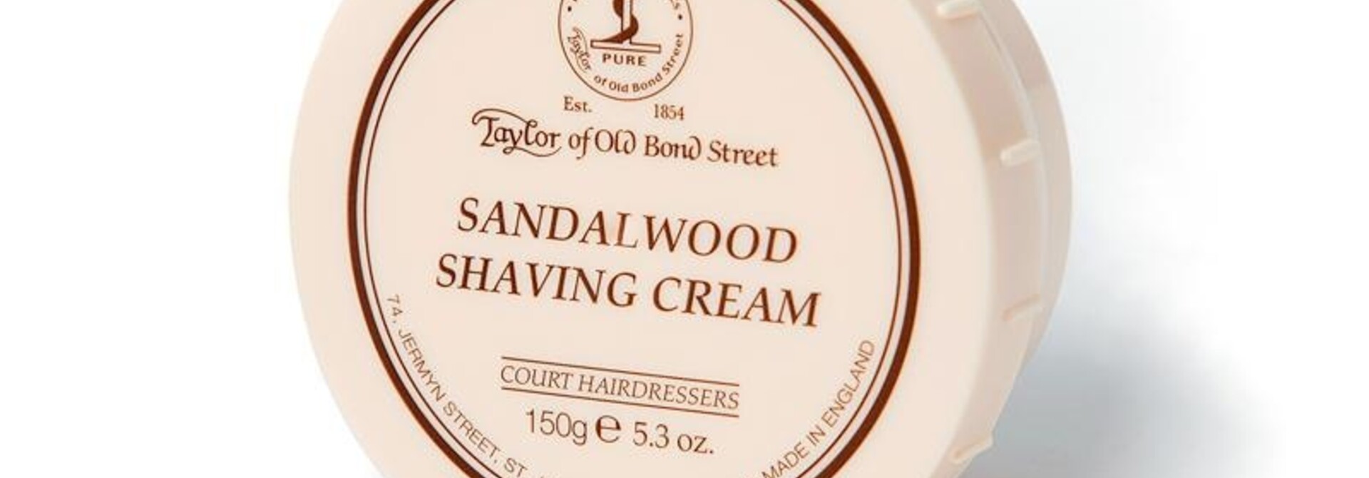 Scheercrème 150g Sandalwood