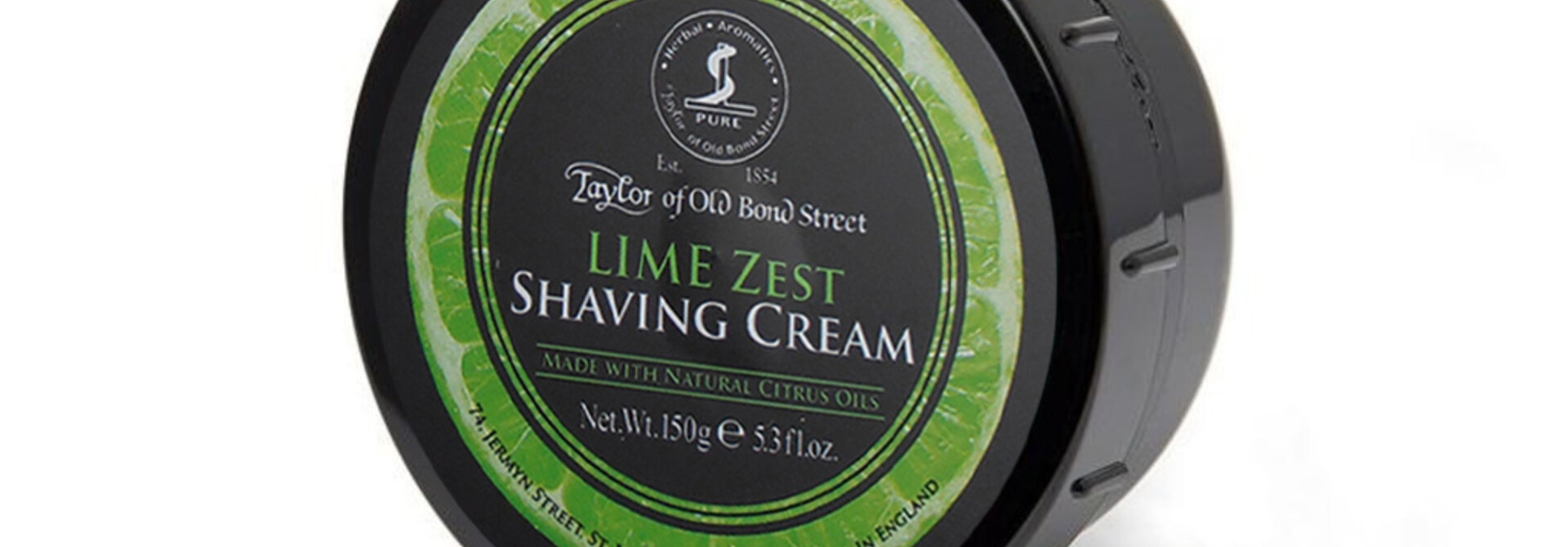 Scheercrème Lime Zest 150g