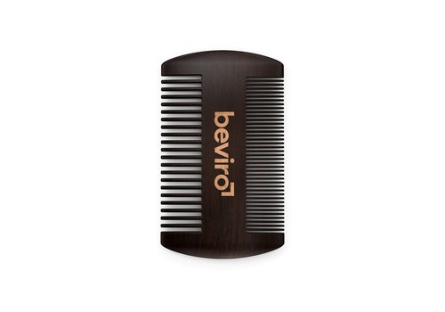 Beviro Pear Wood Beard Comb