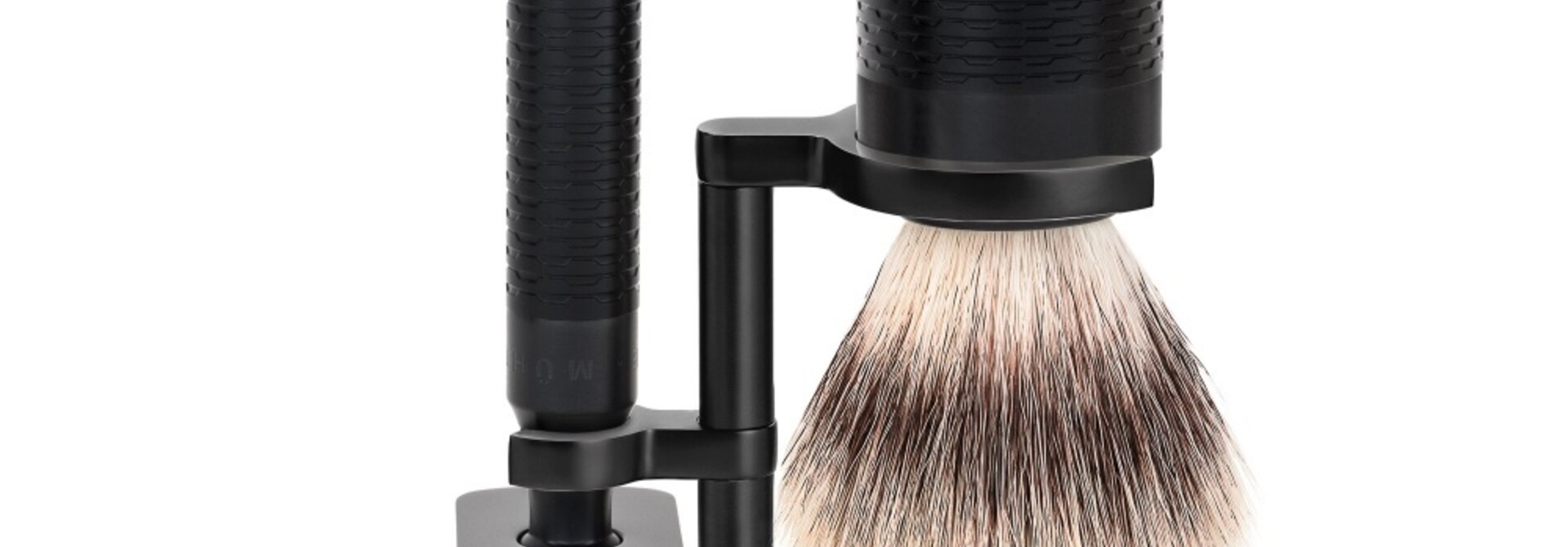 Scheerset Roestvrij staal Zwart/ DLC Coating Silvertip Fibre® - Rocca