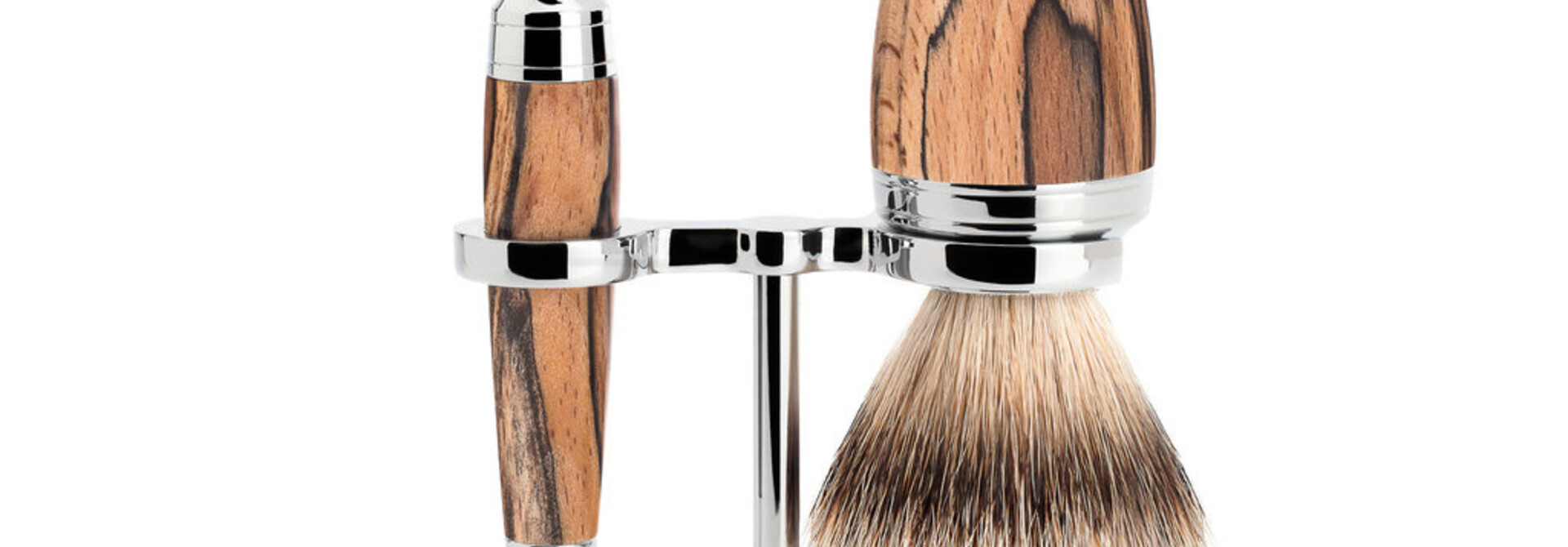 Scheerset Stylo 3-delig - Spalted beech - Fusion®