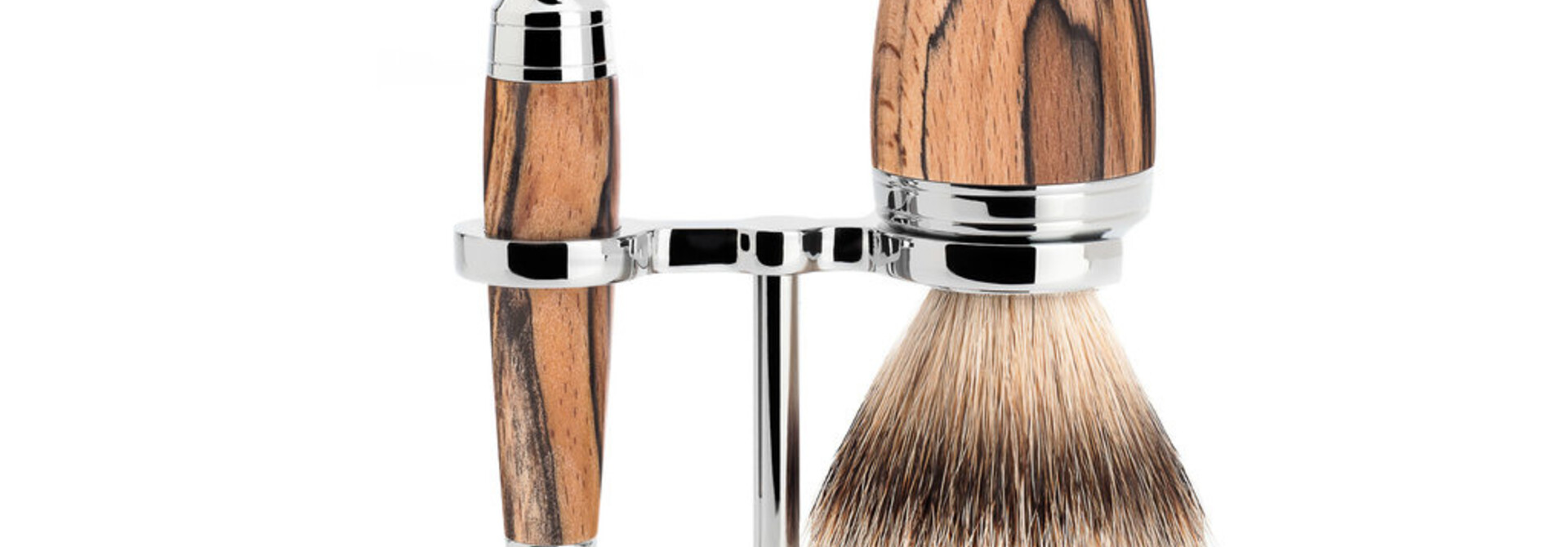 Scheerset Stylo 3-delig - Spalted beech - Mach3®