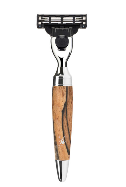 Scheermes Gillette Mach3® - Spalted beech