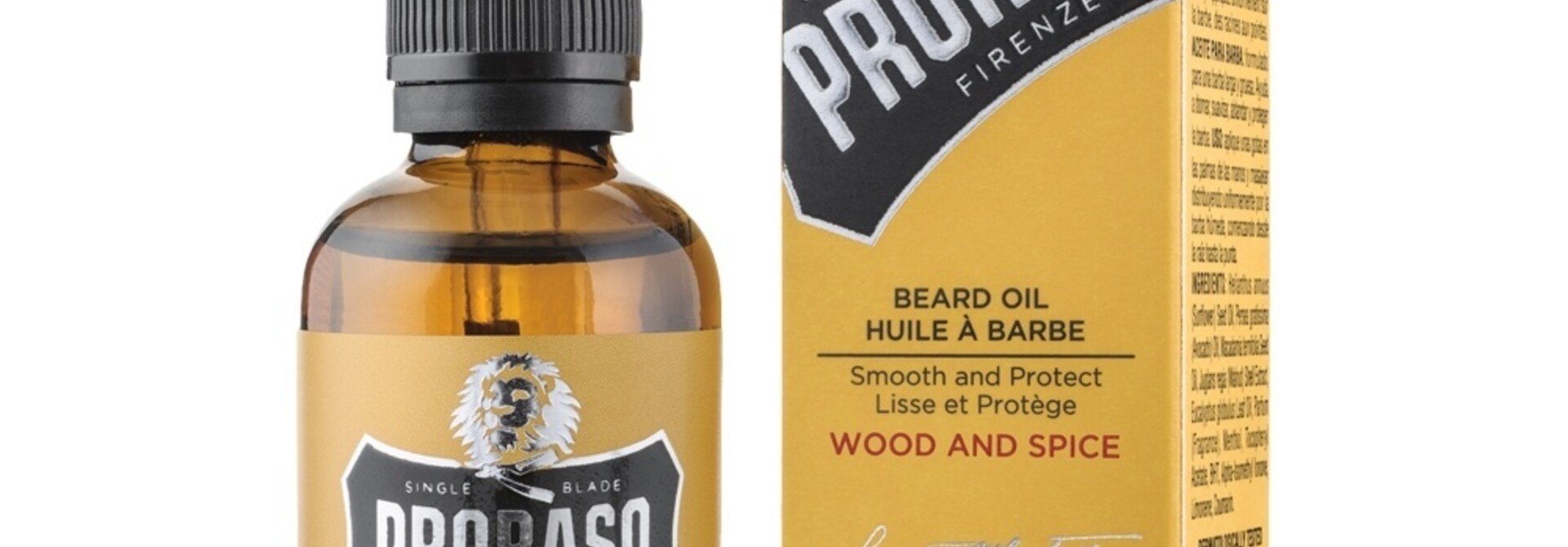 Baardolie 30ml Wood & Spice