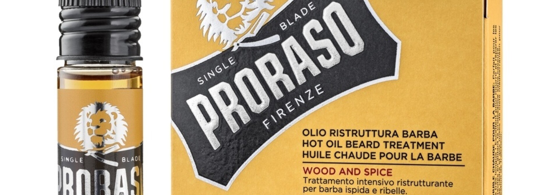 Baardolie Heet 30ml Wood & Spice