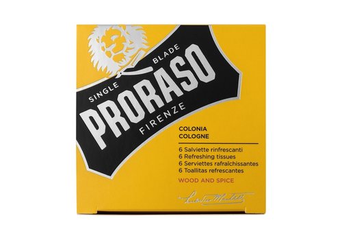 Proraso Refreshing Tissue 6 stuks