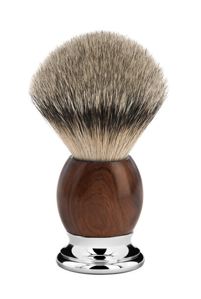 Scheerkwast Silvertip Dassenhaar - Ironwood