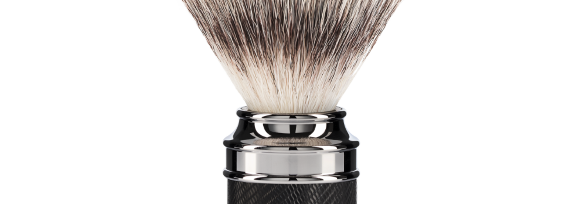 Scheerkwast Silvertip Fibre® - Zwart