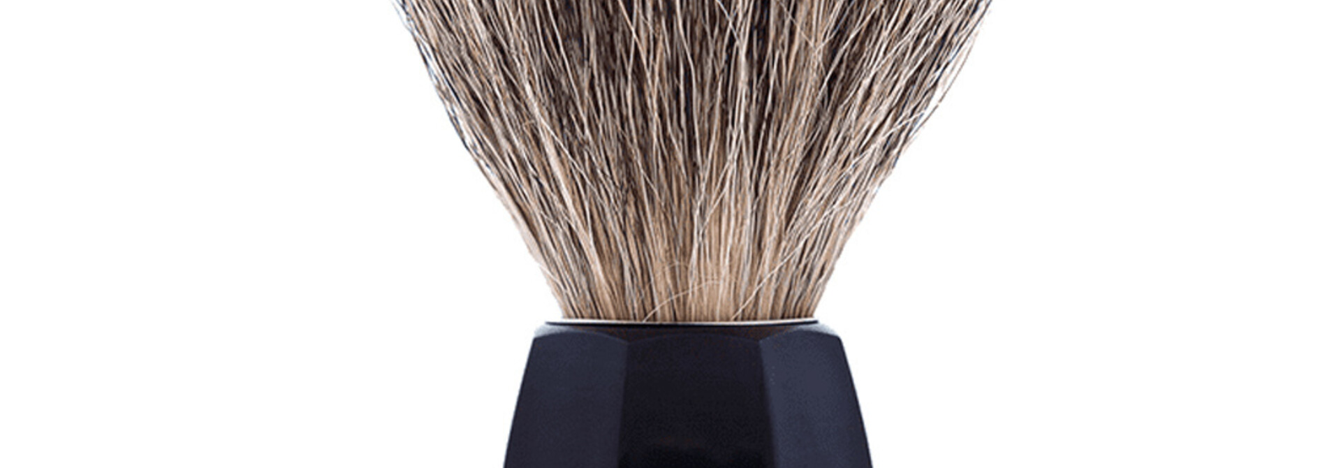 Scheerkwast Facet Zwart