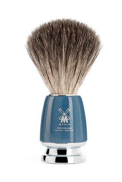Shaving brush badger hair - Petrol