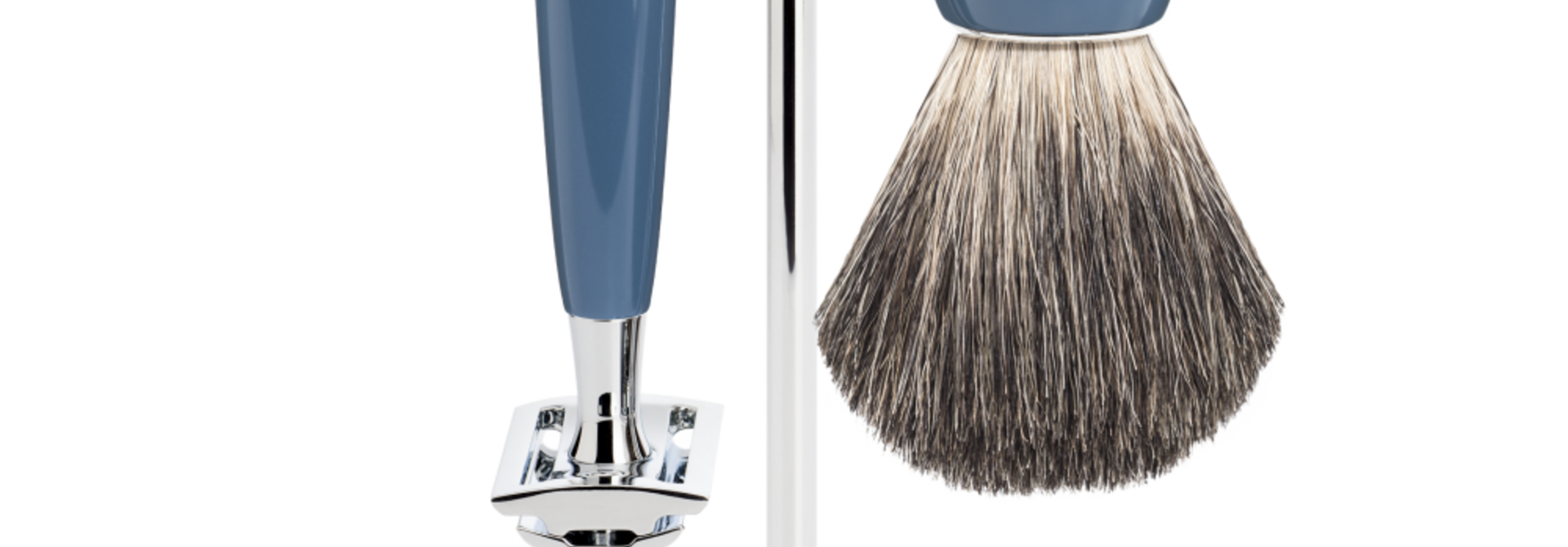 Scheerset Rytmo 3-delig - Petrol - Saf.Razor