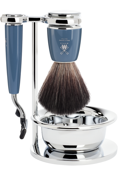 Scheerset Rytmo 4-delig - Petrol - Mach3®