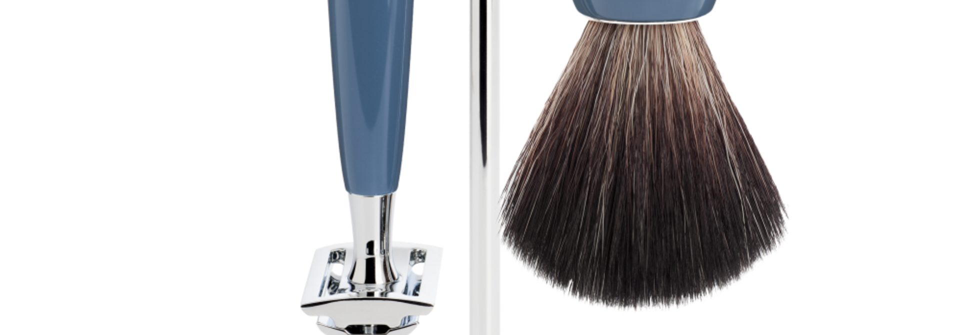 Scheerset Rytmo 3-delig - Petrol - Saf.Razor