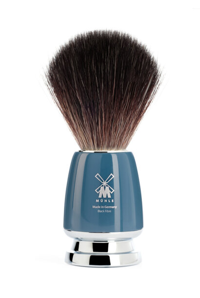 Shaving brush synthetic hair - Petrol
