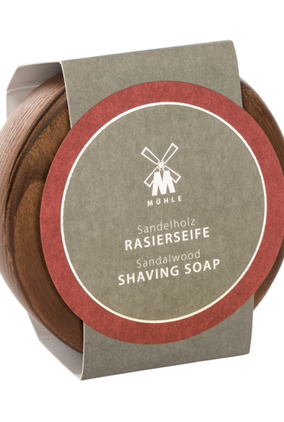 Sandalwood Scheerzeep 65g Hout