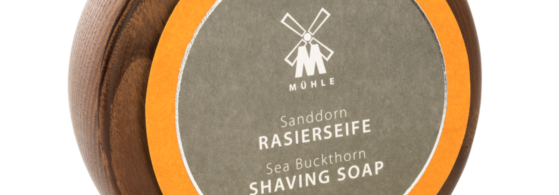 Sea Buckthorn Scheerzeep 65g Hout