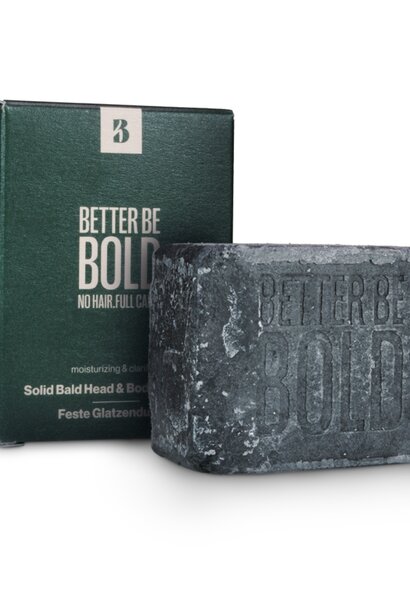 Solid Bald Head & Body Wash Bar 110g