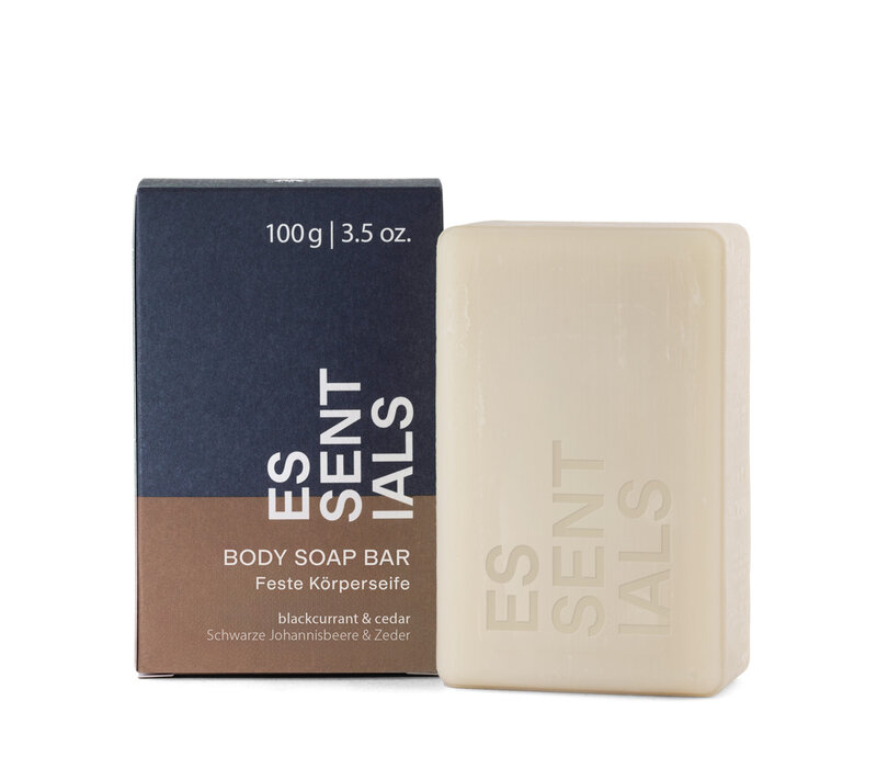 Essentials body soap bar 100g