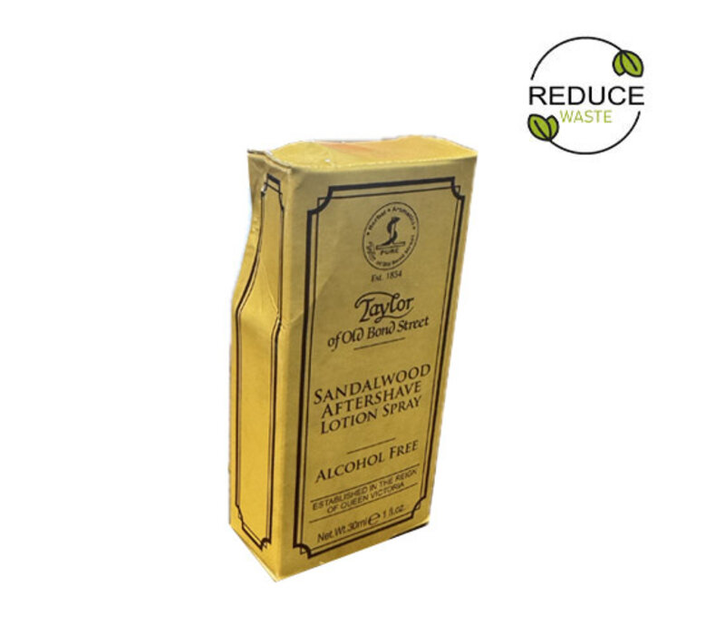 Aftershave Lotion Sandalwood 30ml - BESCHADIGING