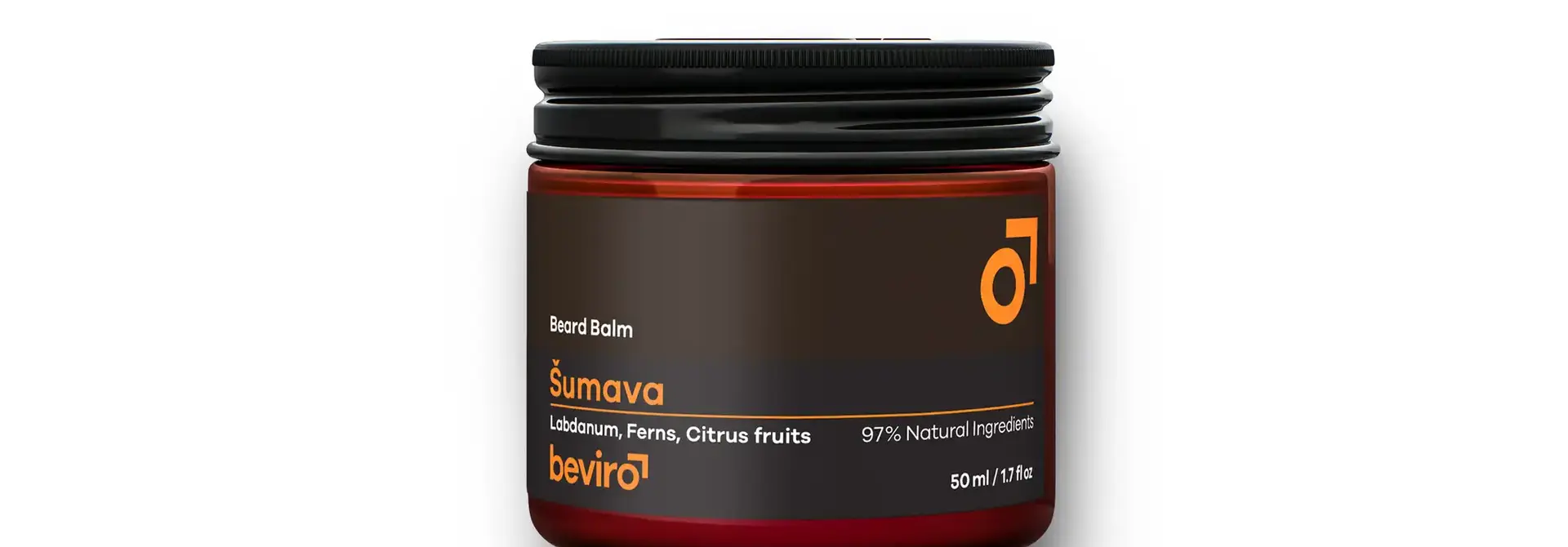 Baardbalsem Šumava, 50 ml, 5 Oliën, Shea Boter & Kandelillawas