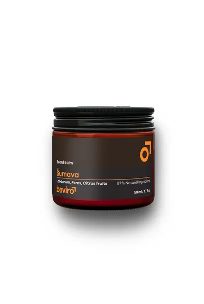 Baardbalsem Šumava, 50 ml, 5 Oliën, Shea Boter & Kandelillawas