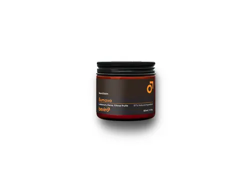 Beviro Baardbalsem Šumava, 50 ml, 5 Oliën, Shea Boter & Kandelillawas