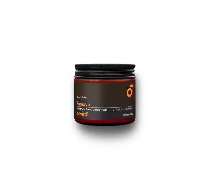 Baardbalsem Šumava, 50 ml, 5 Oliën, Shea Boter & Kandelillawas