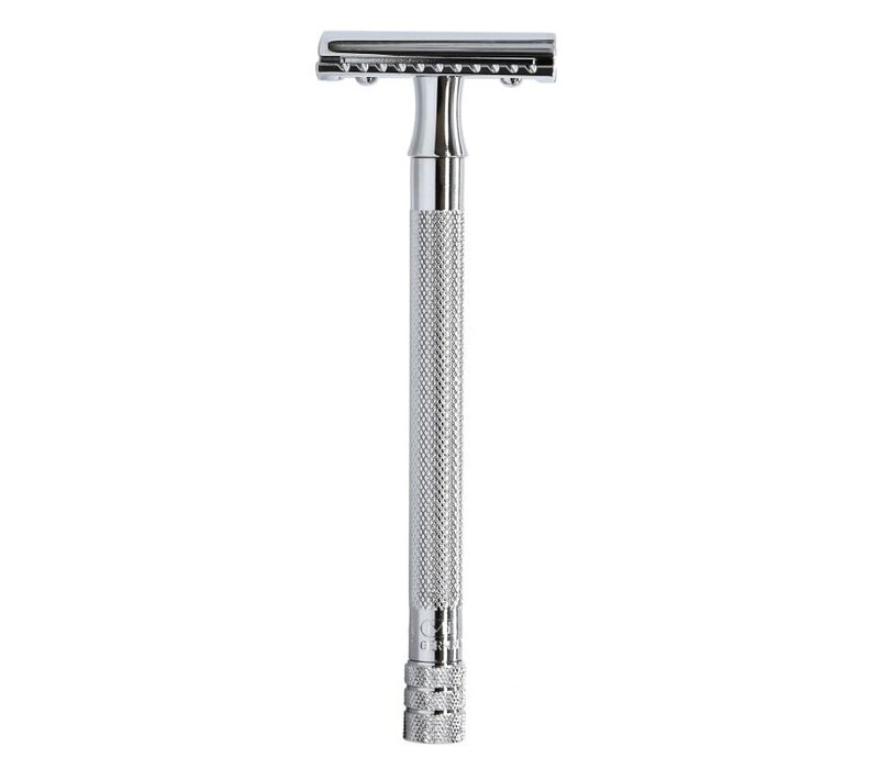 Safety Razor 24C, Gesloten Kam, Extra Lange Handgreep
